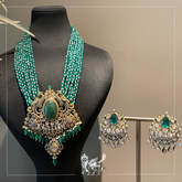 Green Gold Tone Rani Haar
